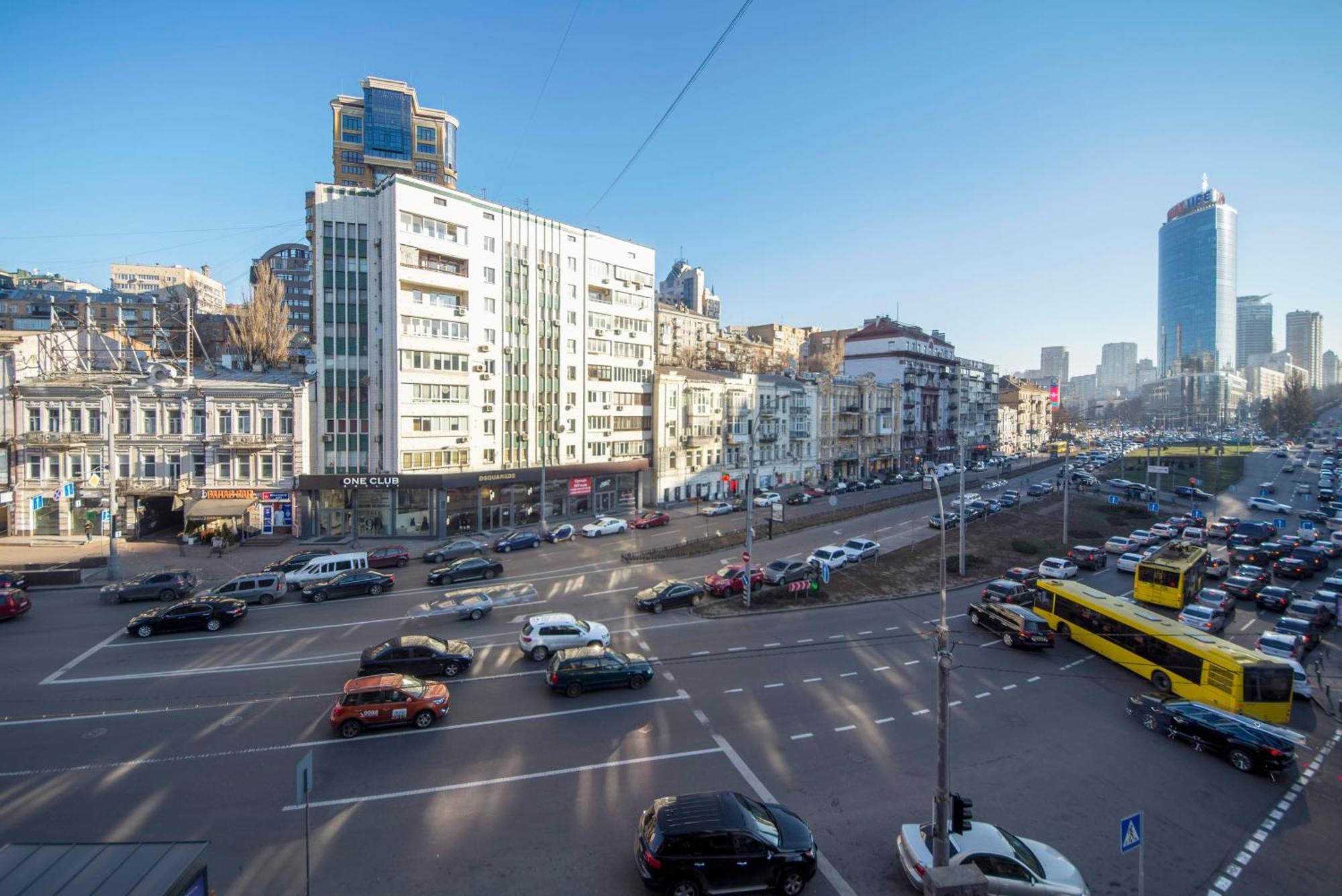 Apartments Near Parus Business Centre Kiev Habitación foto
