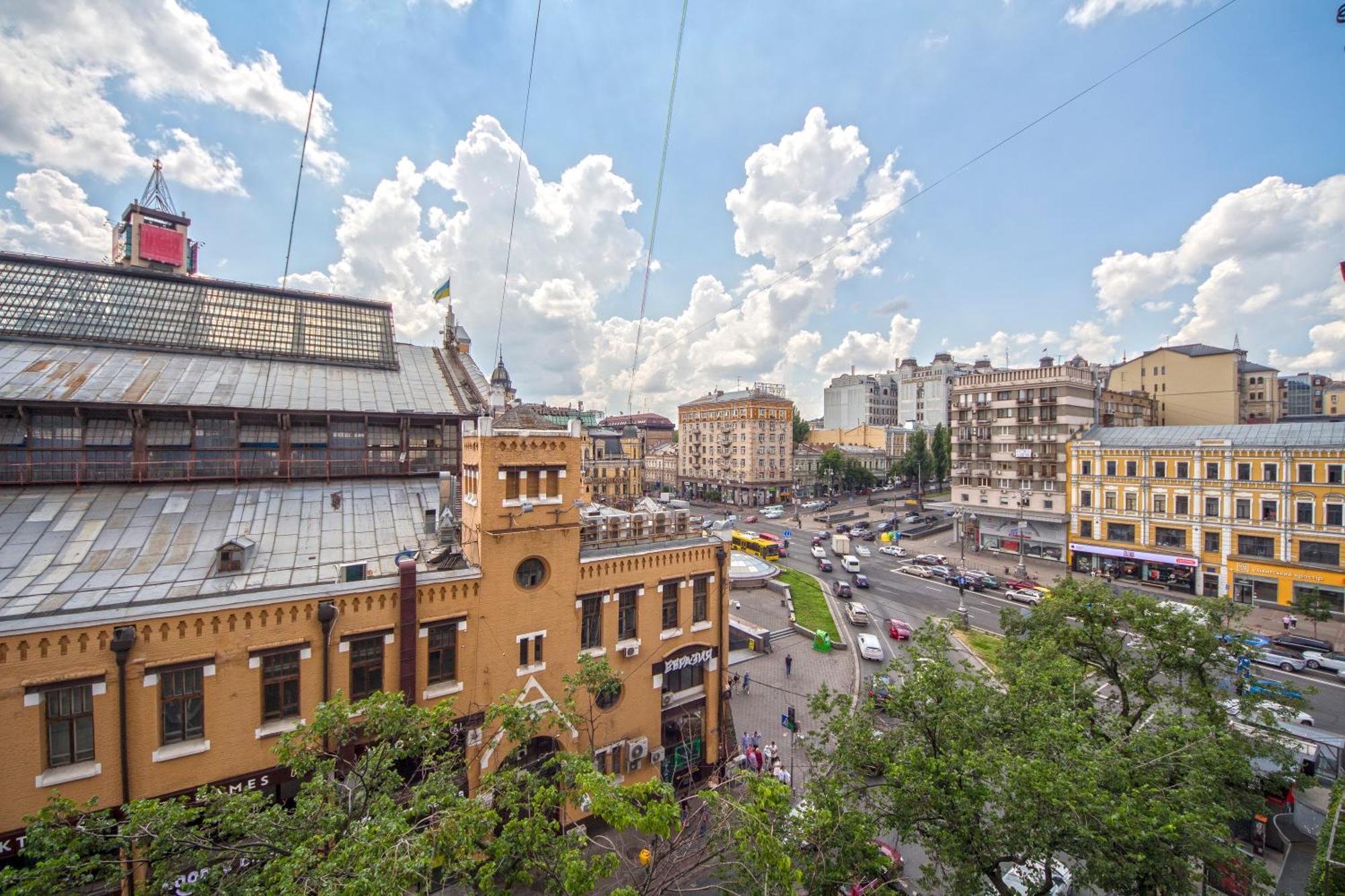 Apartments Near Parus Business Centre Kiev Exterior foto