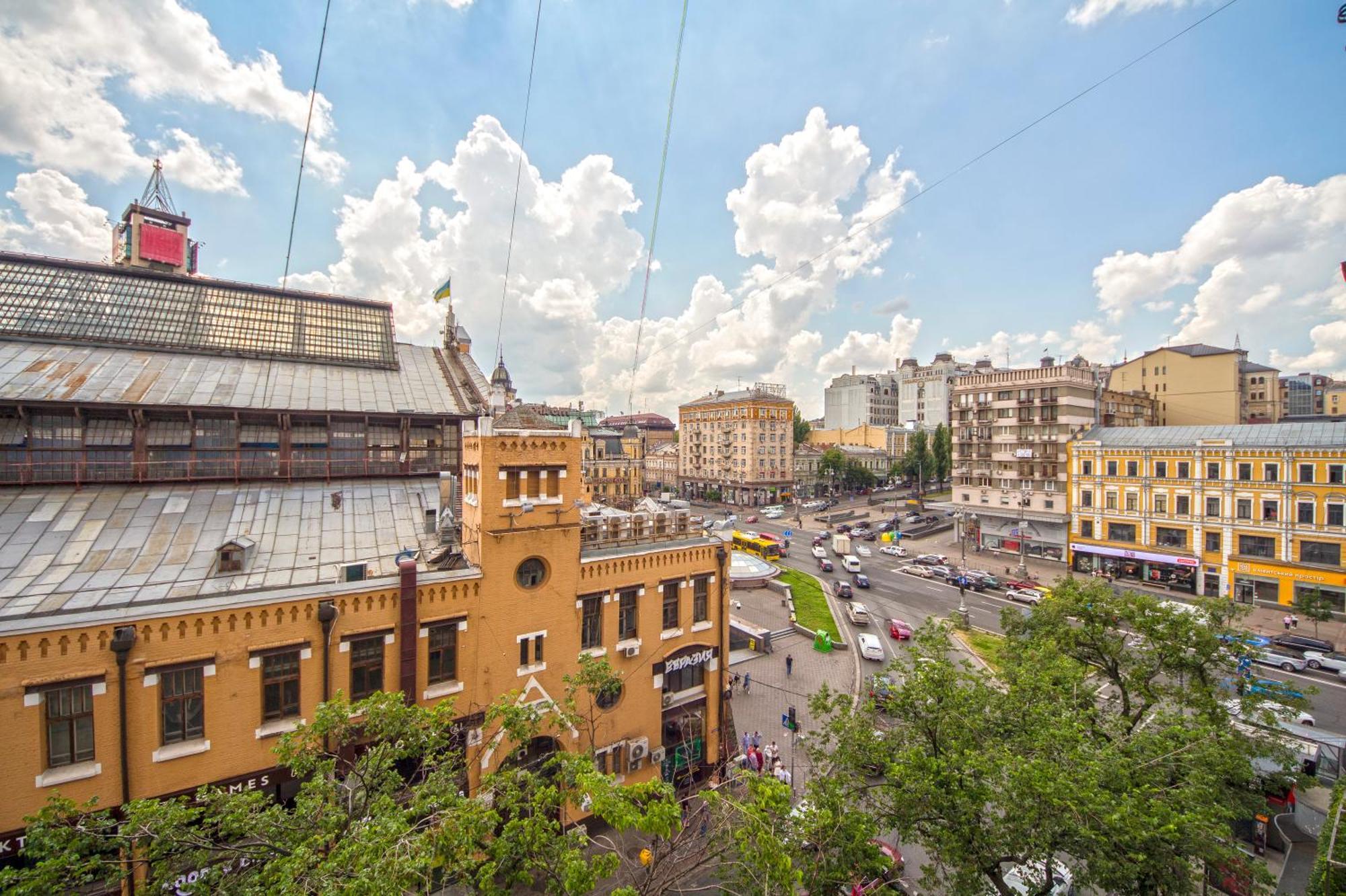 Apartments Near Parus Business Centre Kiev Exterior foto